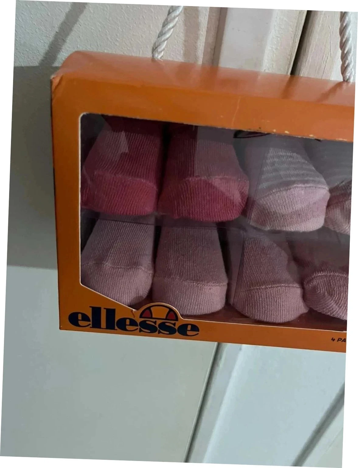 NE UF Ellesse - Set van 4 Sokken voor Babymeisje - 0-6 Maanden – photo 3